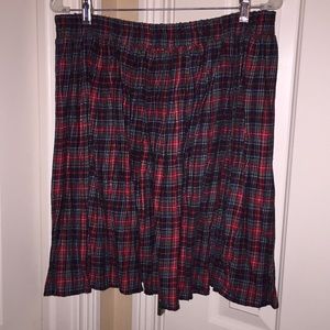 Coldwater Creek plaid skirt